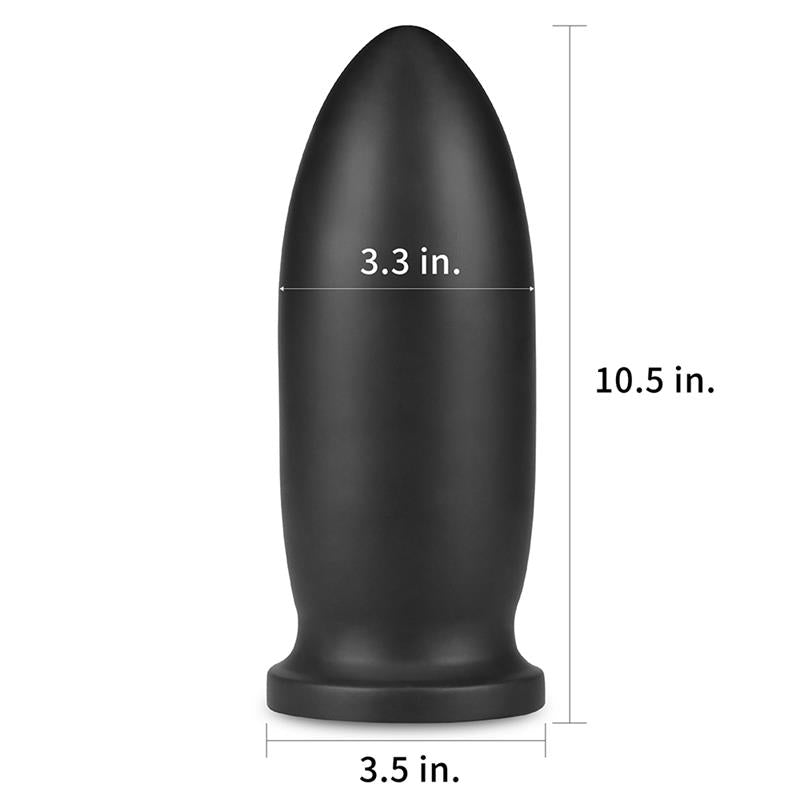 Dildo King Sized Anal Bomber 9 Negro 4