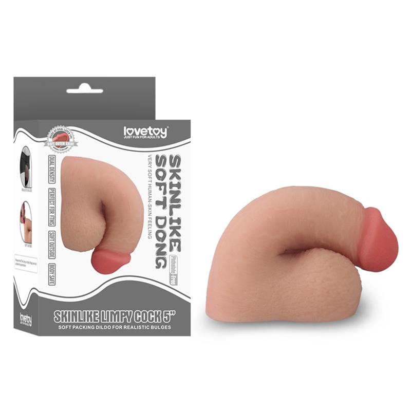 Dildo Limpy 100% Flexible 5 Natural 6