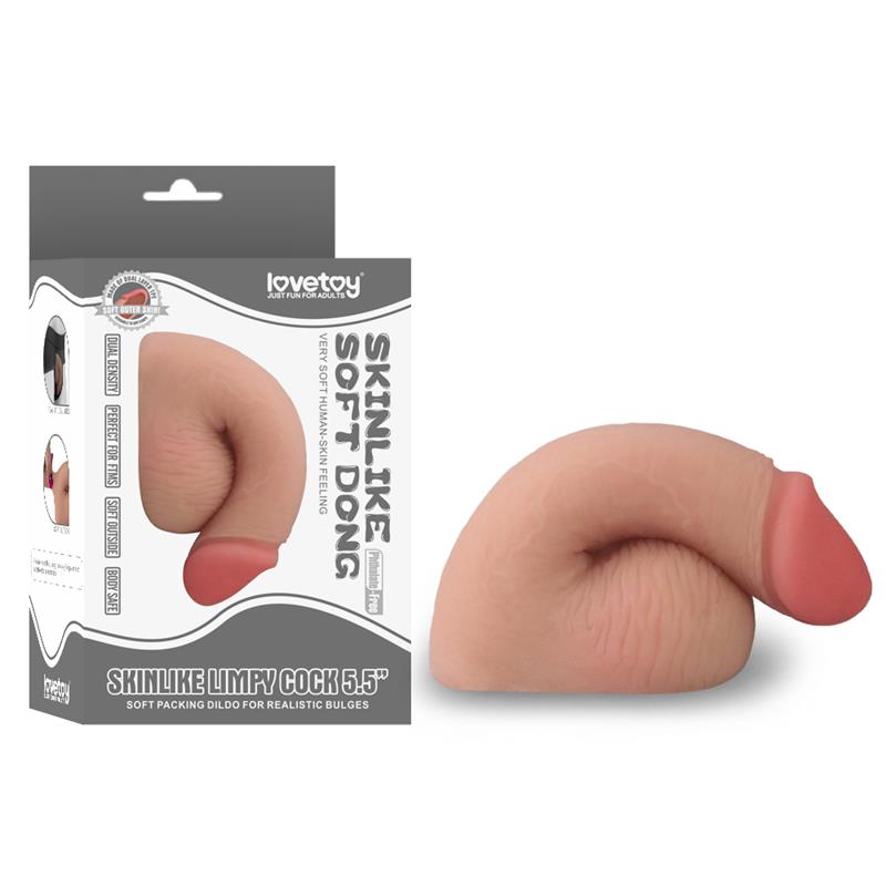Dildo Limpy 100% Flexible 5.5 Natural 6