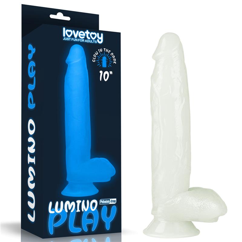 Dildo Lumino 10 Luz Azul 11