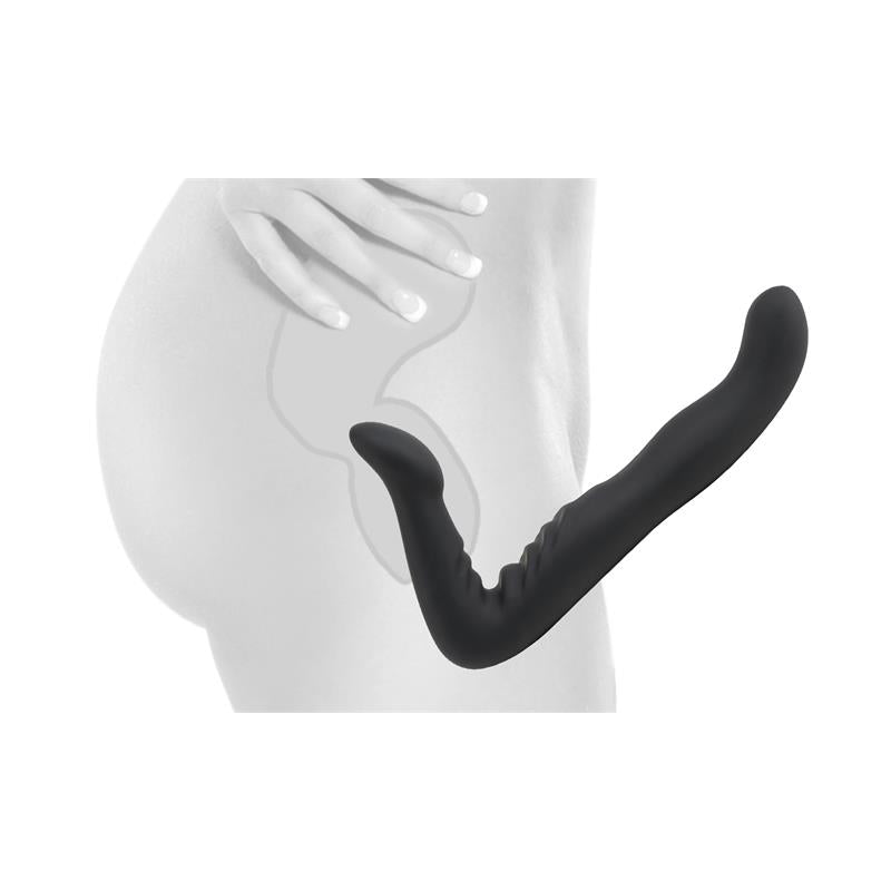 Dildo Manos Libres 20 cm Negro