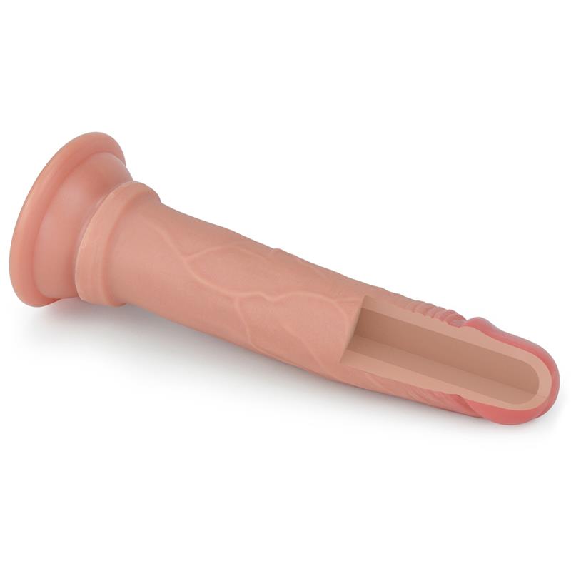 Dildo Nature 7 Silicona Líquida Natural 6