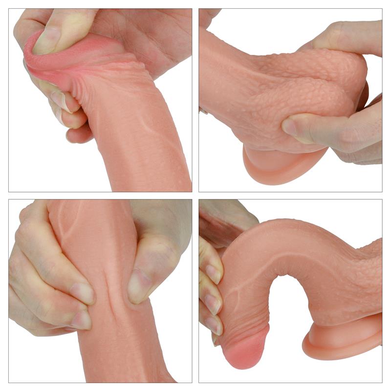 Dildo Nature 7 Silicona Líquida Natural 7