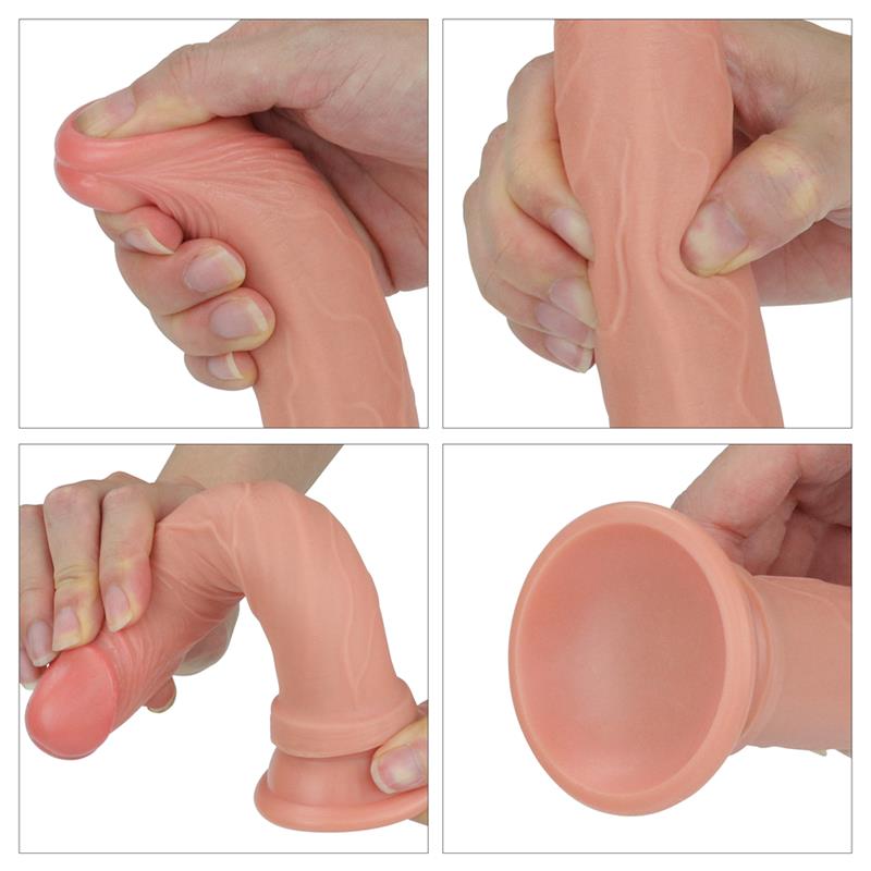Dildo Nature 7 Silicona Líquida Natural 7