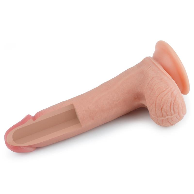 Dildo Nature 8 Silicona Líquida Natural 6