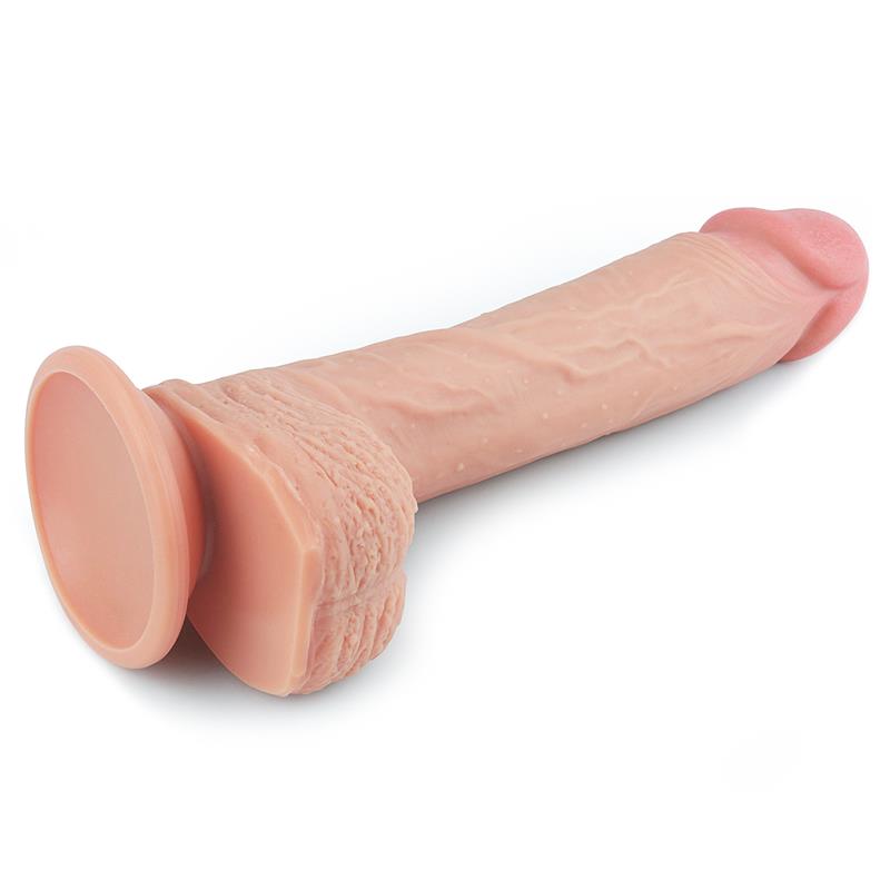 Dildo Nature 8.5 Silicona Líquida Natural 3