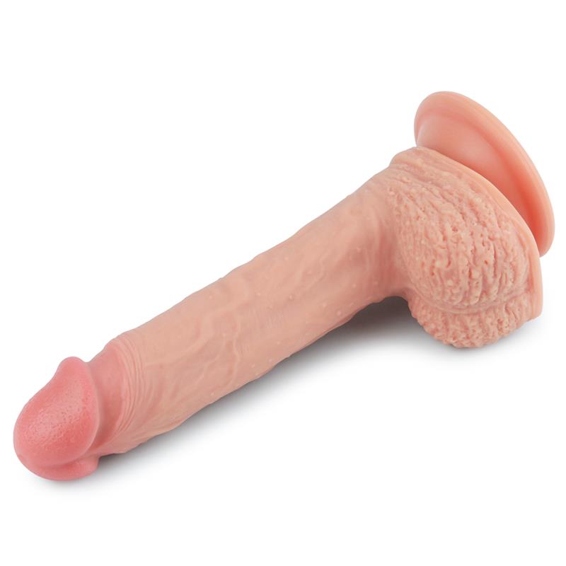 Dildo Nature 8.5 Silicona Líquida Natural 2