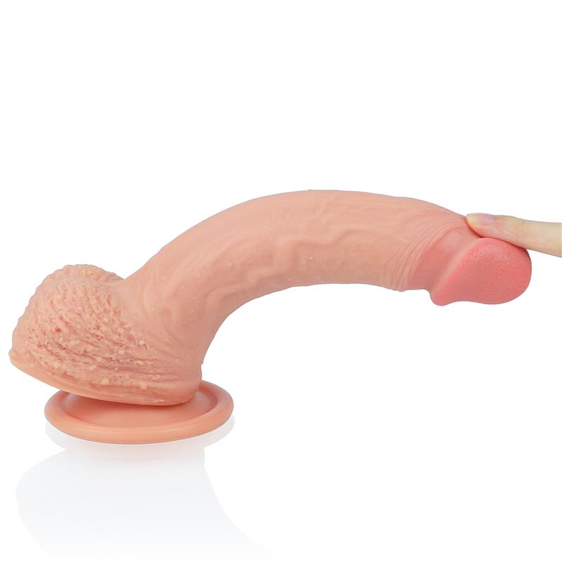 Dildo Nature 8.5 Silicona Líquida Natural 4