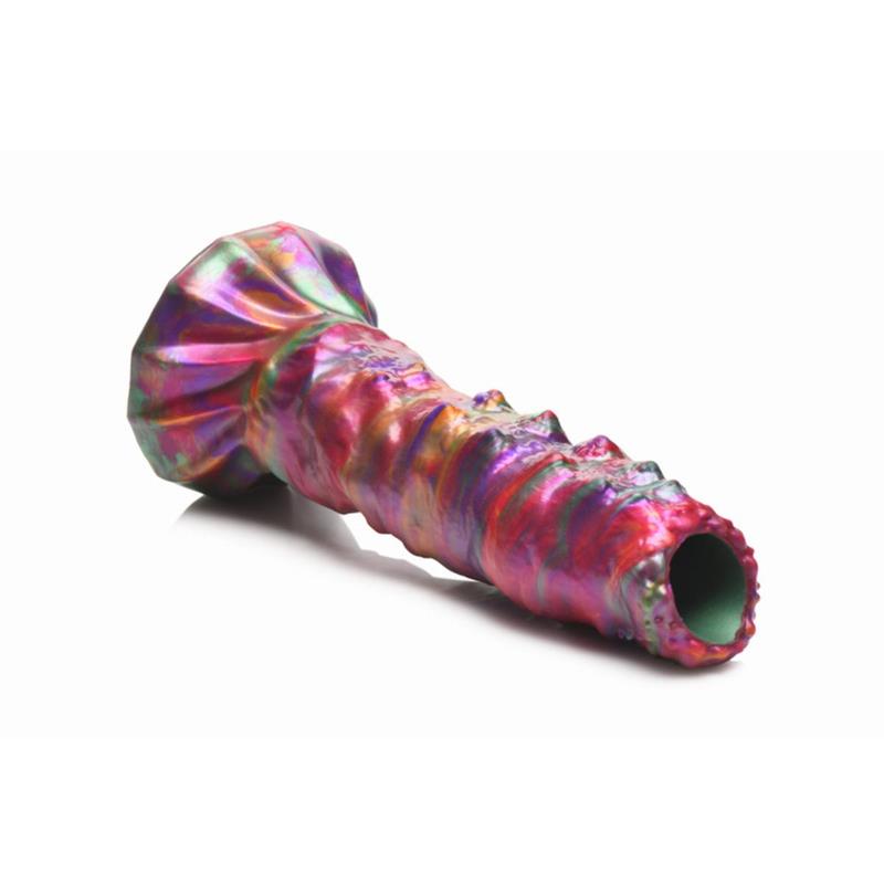 Dildo Ovipositor con 4 Huevos de Silicona 9