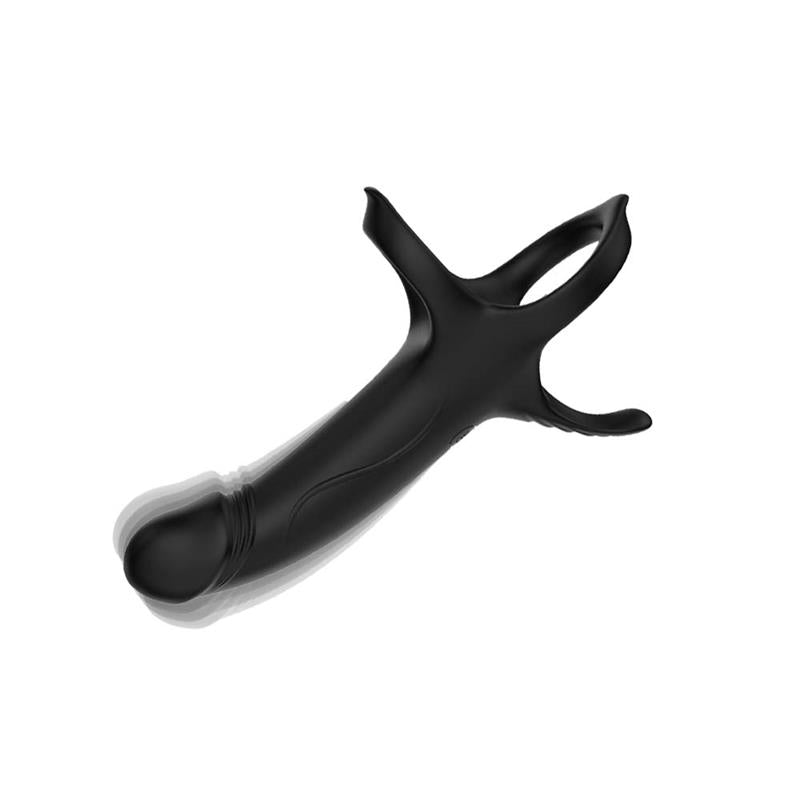 Dildo para Penetración Doble con Vibración 5