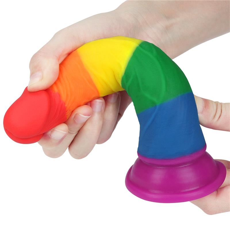 Dildo Prider 7 Silicona Líquida LGBT 7