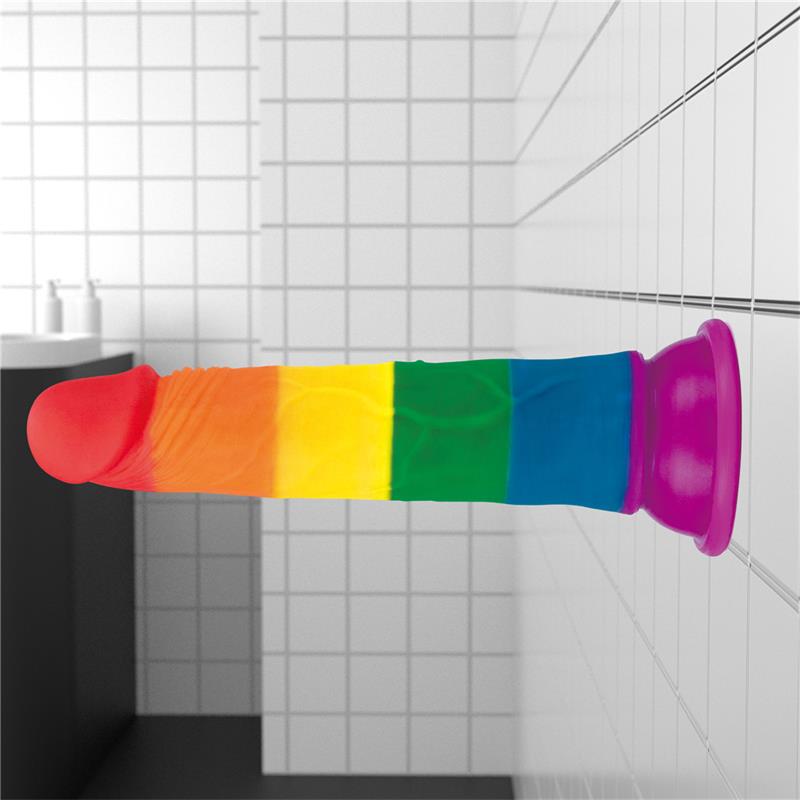 Dildo Prider 7 Silicona Líquida LGBT 8