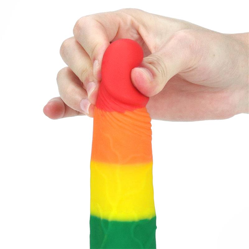 Dildo Prider 7 Silicona Líquida LGBT 5