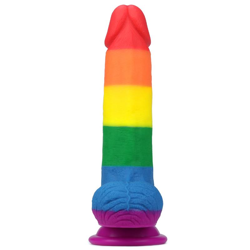 Dildo Prider 7.5 Silicona Líquida LGBT 2
