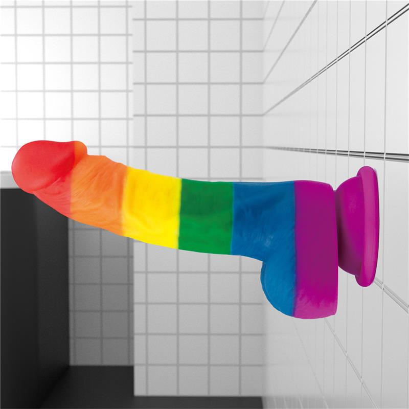 Dildo Prider 8 Silicona Líquida LGBT 7