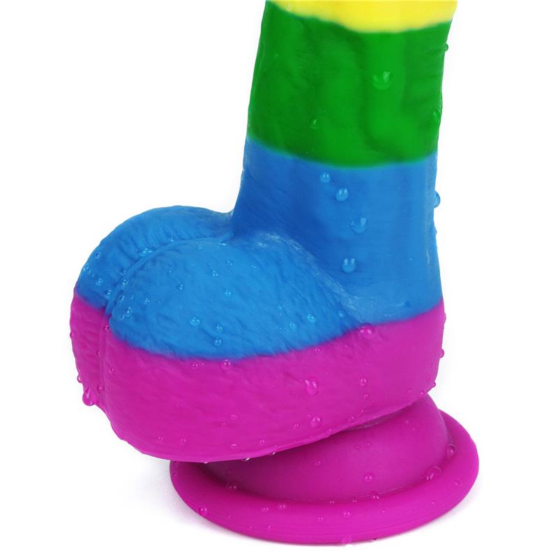 Dildo Prider 8 Silicona Líquida LGBT 4