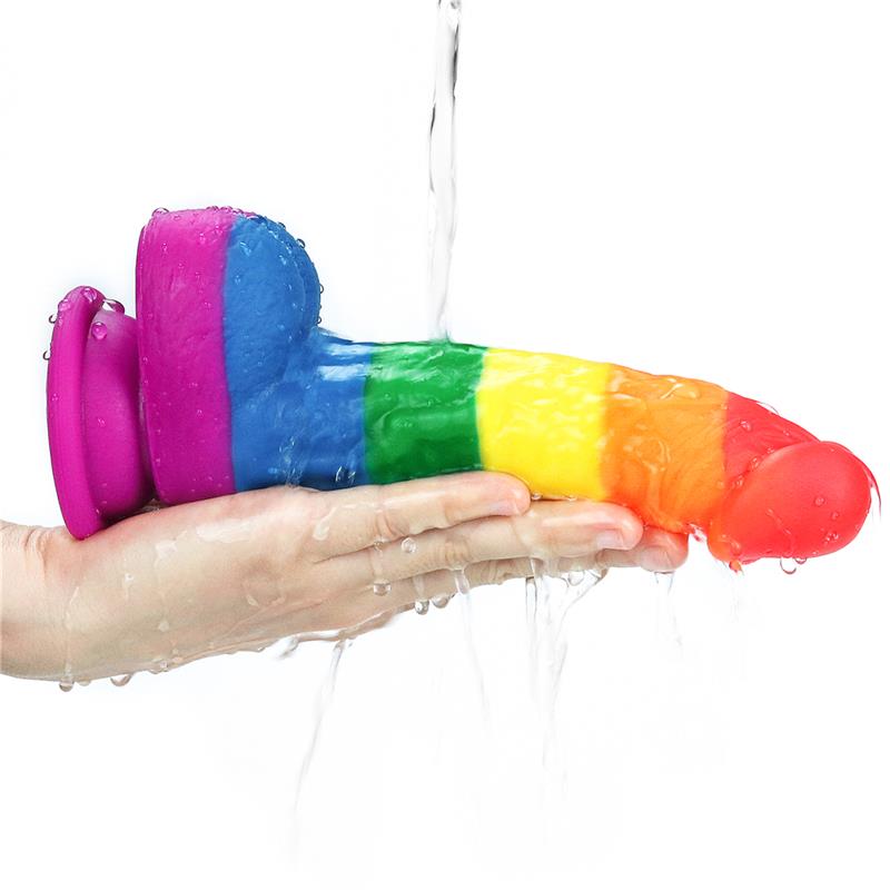 Dildo Prider 8 Silicona Líquida LGBT 8