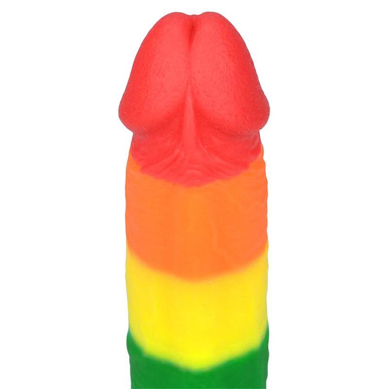 Dildo Prider 9 Silicona Líquida LGBT 6