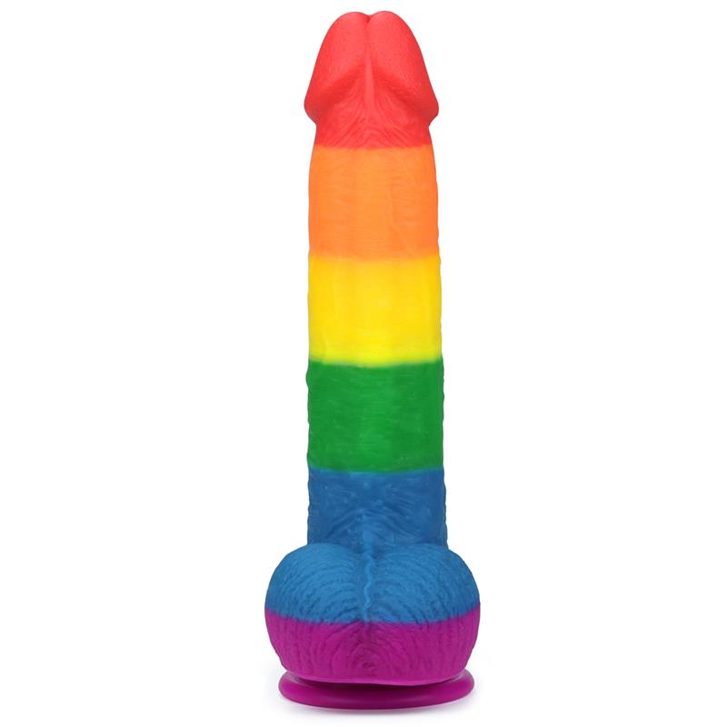 Dildo Prider 9 Silicona Líquida LGBT 2