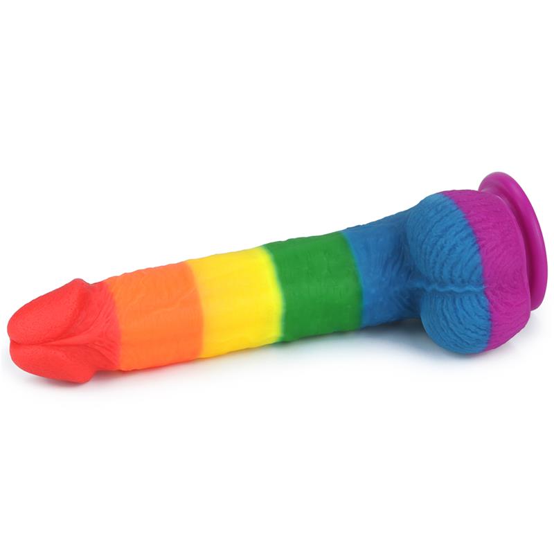 Dildo Prider 9 Silicona Líquida LGBT 3