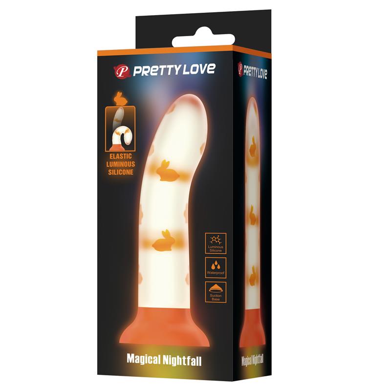Dildo que Brilla en la Oscuridad Magical Nightfall 7