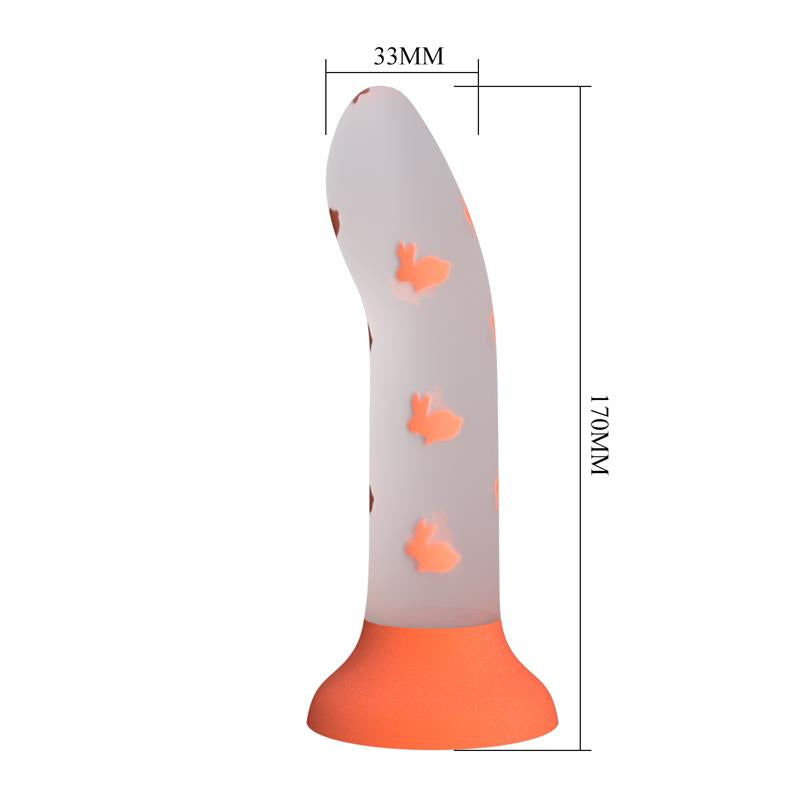Dildo que Brilla en la Oscuridad Magical Nightfall 6