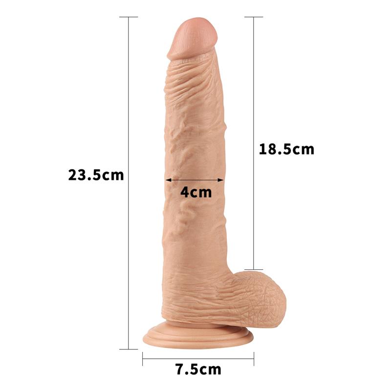 Dildo Real Extreme 9.5 Natural 7