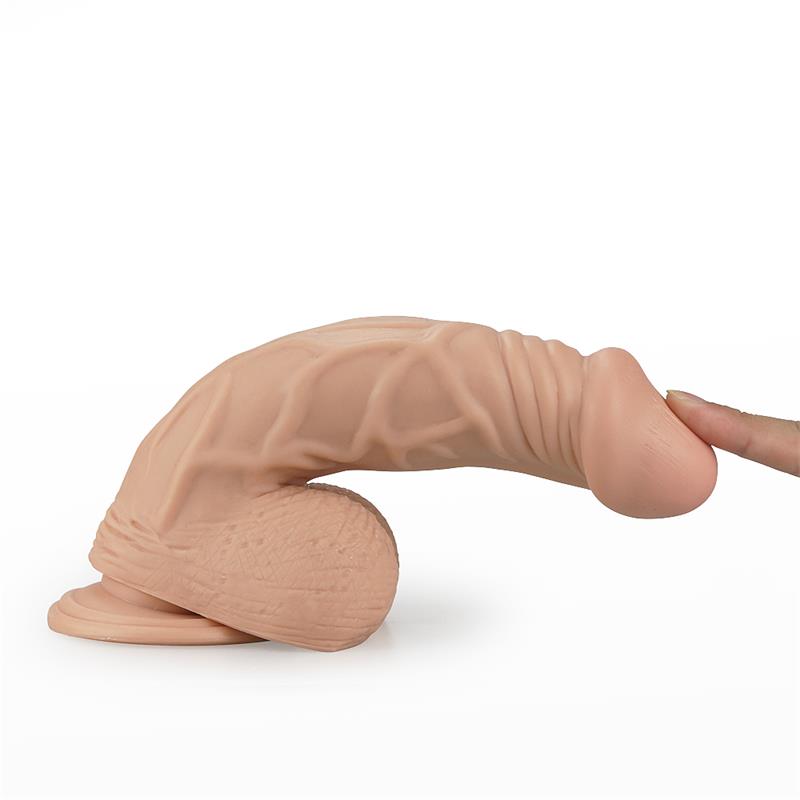 Dildo Real Extreme Dildo con Vibración 9 Natural 3