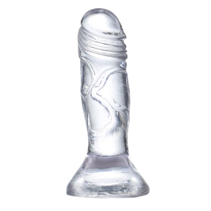 Dildo Realista Material Cristalino 12,3 cm 4