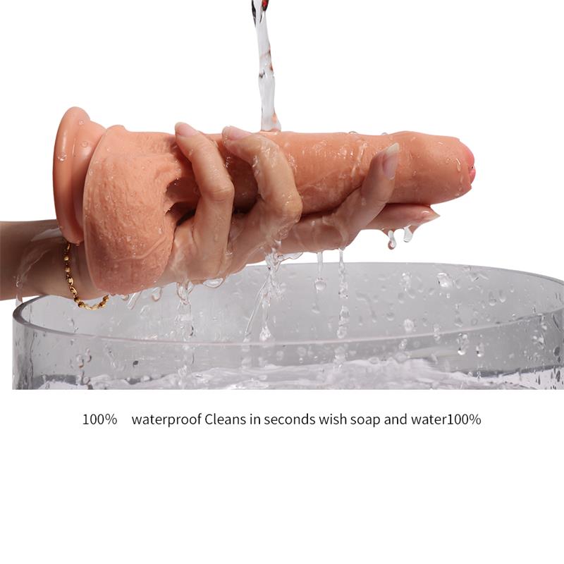 Dildo Silicona Doble Densidad Azazel 18 cm 5