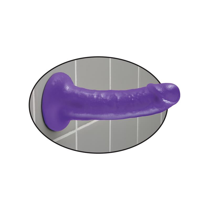 Dildo Slim 15,2 cm Púrpura