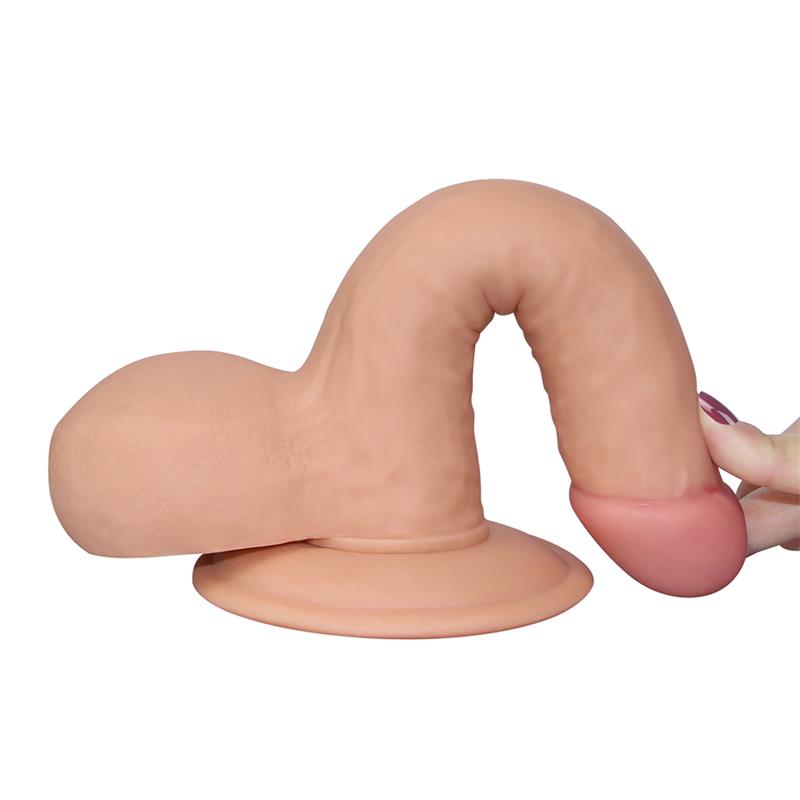 Dildo The Ultra Soft Dude 7.5 Natural 4