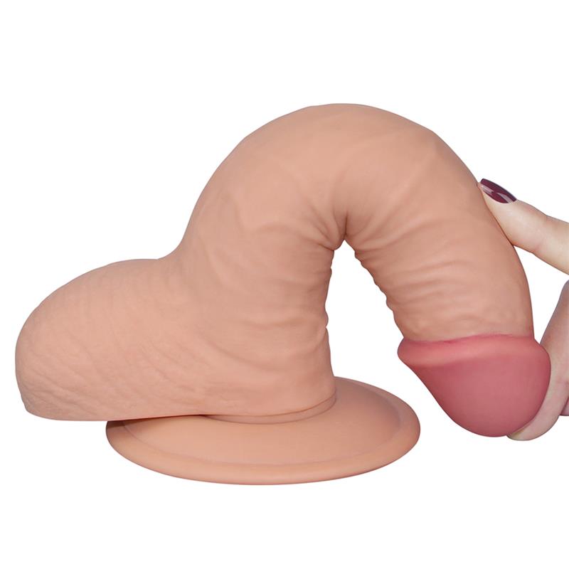 Dildo The Ultra Soft Dude 7.5 Natural 4
