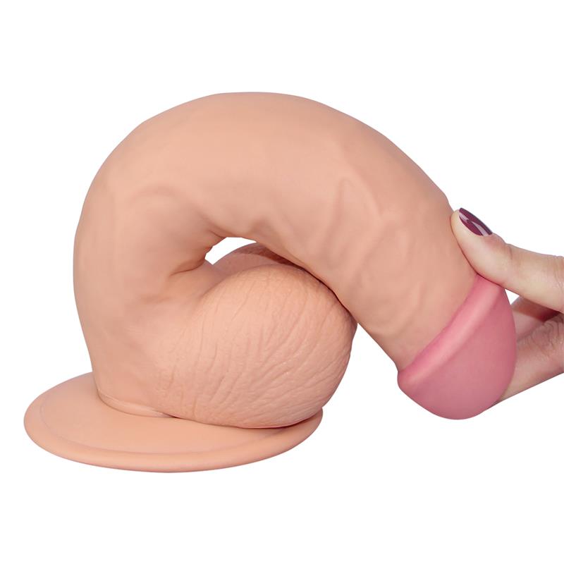 Dildo The Ultra Soft Dude 8.5 Natural 5
