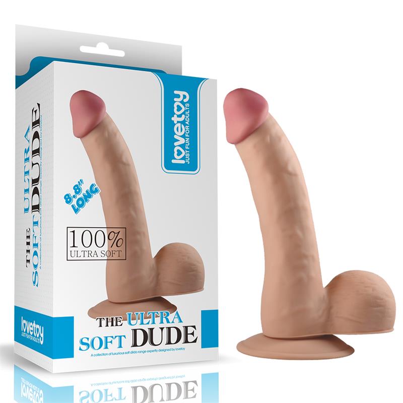 Dildo The Ultra Soft Dude 8.8 Natural 6
