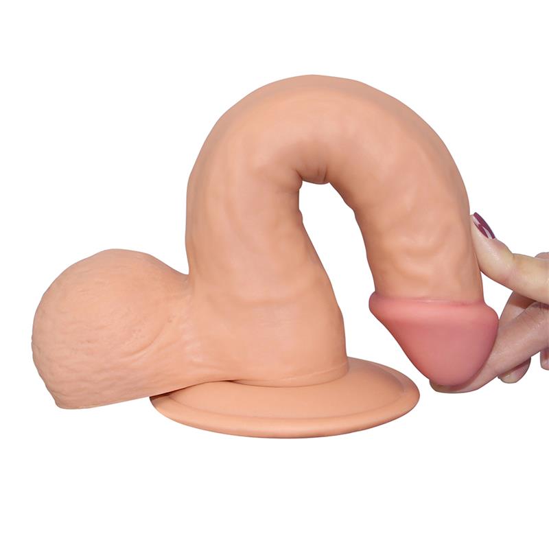 Dildo The Ultra Soft Dude 8.8 Natural 4