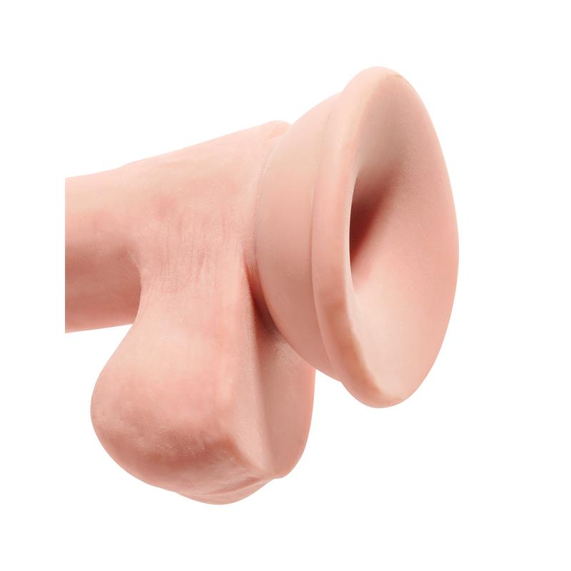 Dildo Triple Densidad con Testículos 6.5 5