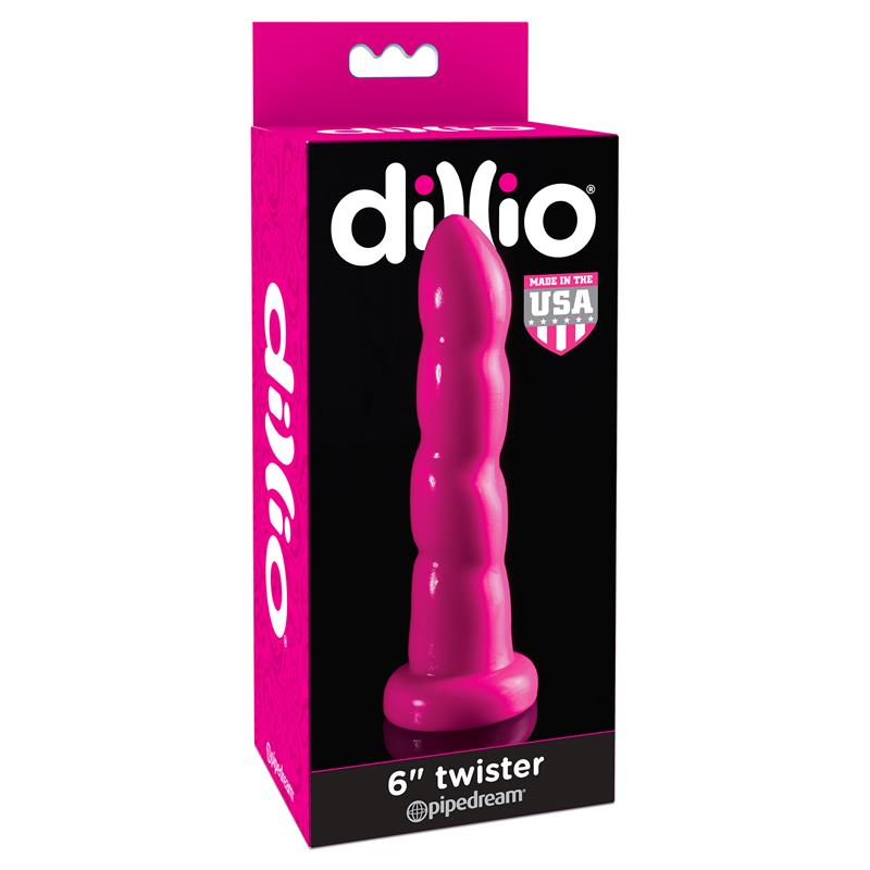 Dildo Twister 15,2 cm Rosa