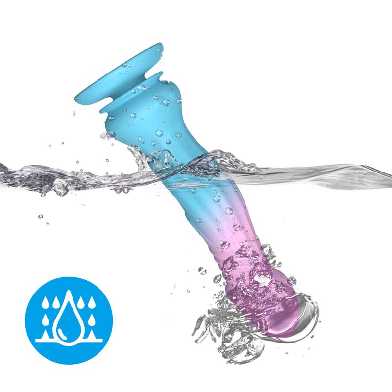Dildo Vibrador con Thrusting y Ventosa 19.2 cm 7