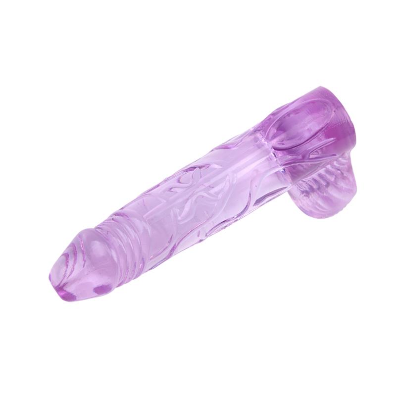 Ding Dong Dildo 6 - 15.2cm Purpura