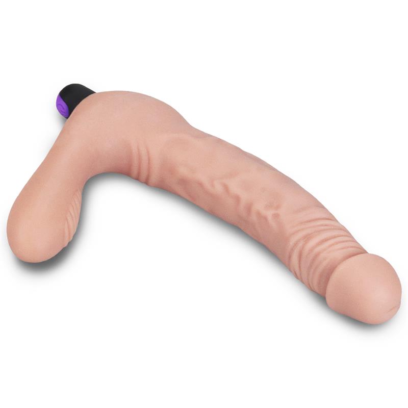 Doble Dildo Strapless Silicona USB 5