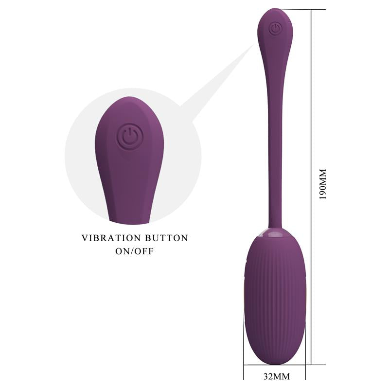 Doreen Huevo Vibrador con Electro Shock y App 17