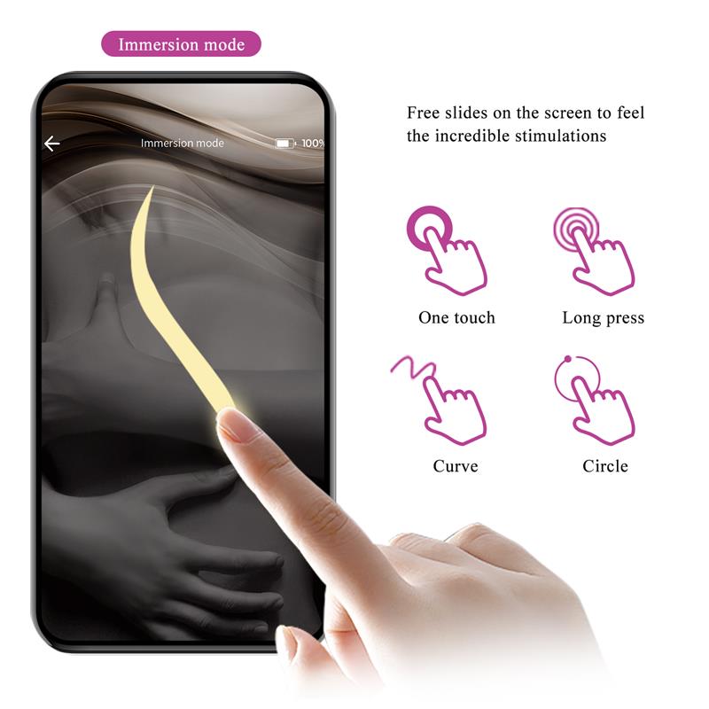 Doreen Huevo Vibrador con Electro Shock y App 11