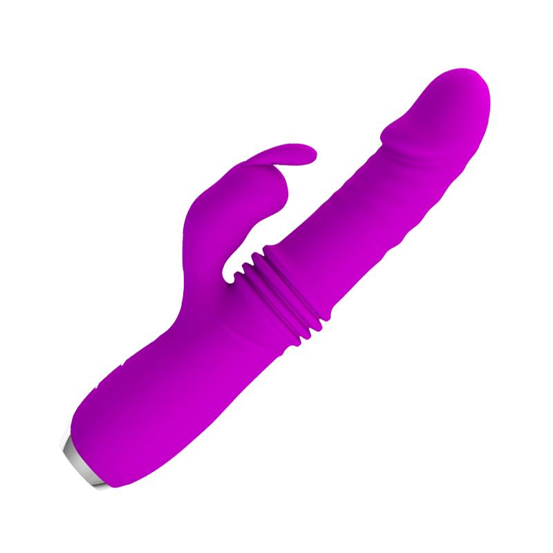 Dorothy Vibrador con Función Up and Down USB Púrpura 2