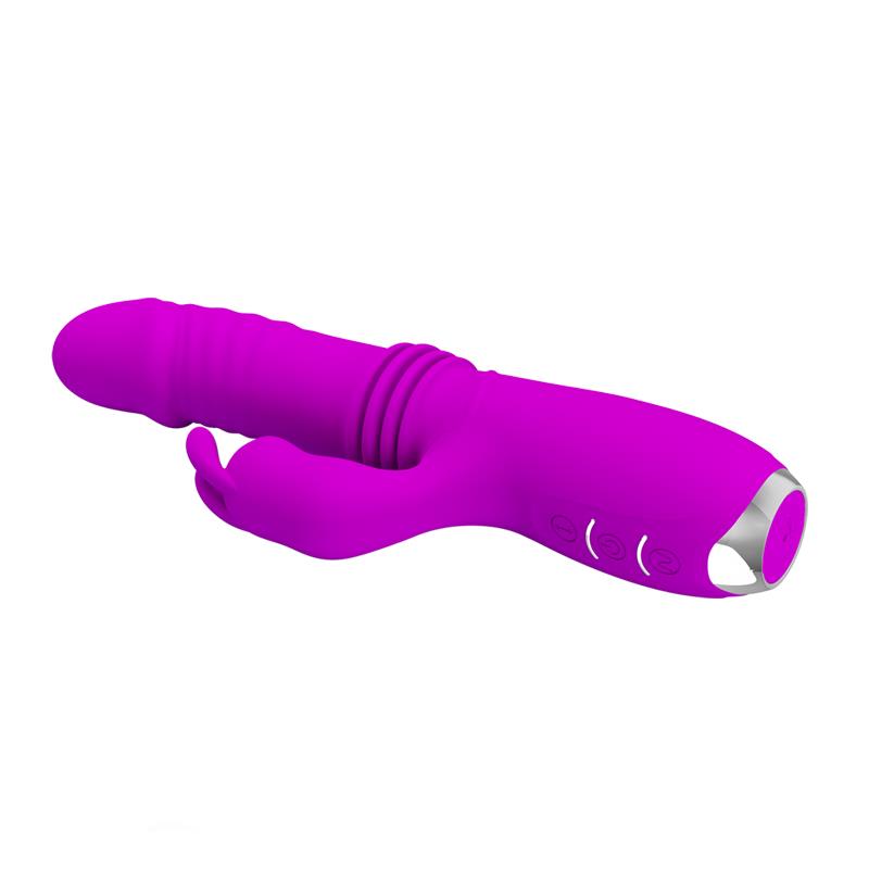Dorothy Vibrador con Función Up and Down USB Púrpura 4