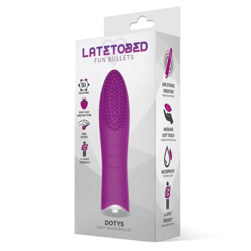 Dotys Bala Vibradora Easy Quick Silicona Púrpura 2