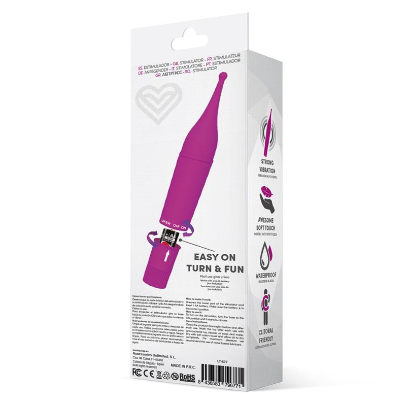 Drimy Estimulador Easy Quick Silicona Púrpura 3