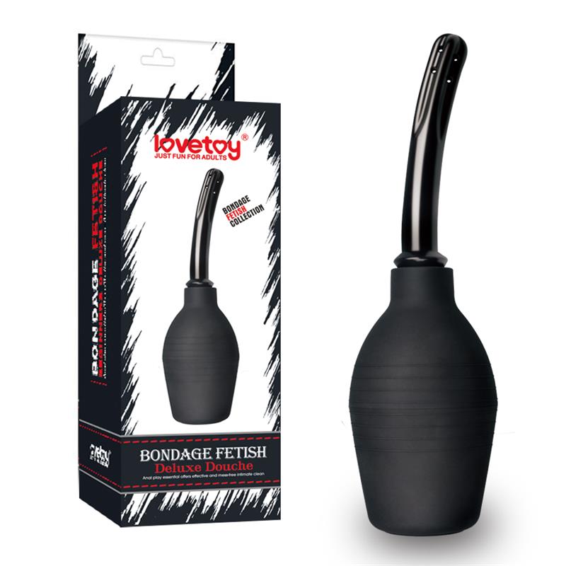 Ducha Anal Deluxe Negro 4