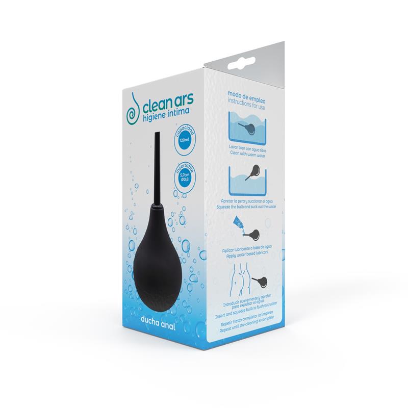 Ducha Anal Negra 120 ml.