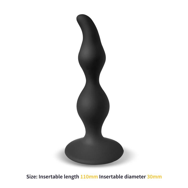 Dylamic Plug Anal Silicona 11 cm x 3 cm 2